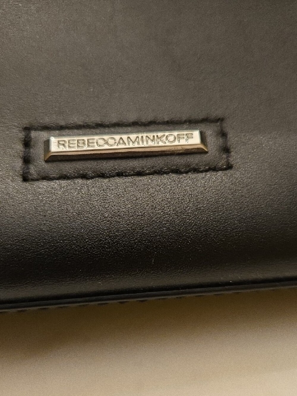 Rebecca Minkoff Black Studded Leather Tote - Picture 2 of 6